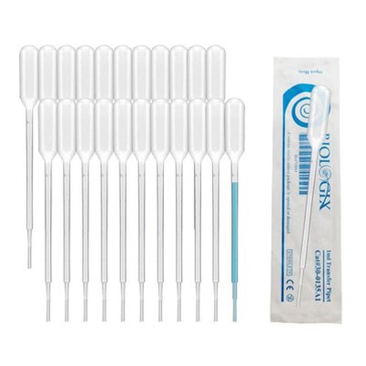 3 ml Plastikai Vienkartiniai laipsniai Pasteur Pipetės