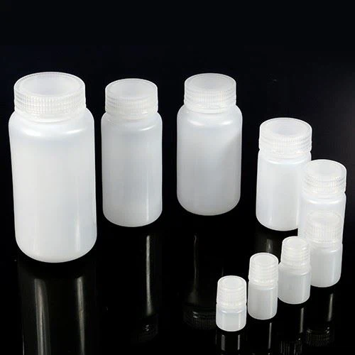 Natural Color PP. Autoclavable Wide-Mouth Bottles-Natural Color