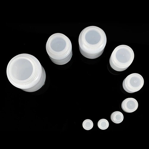 Natural Color PP. Autoclavable Wide-Mouth Bottles-Natural Color