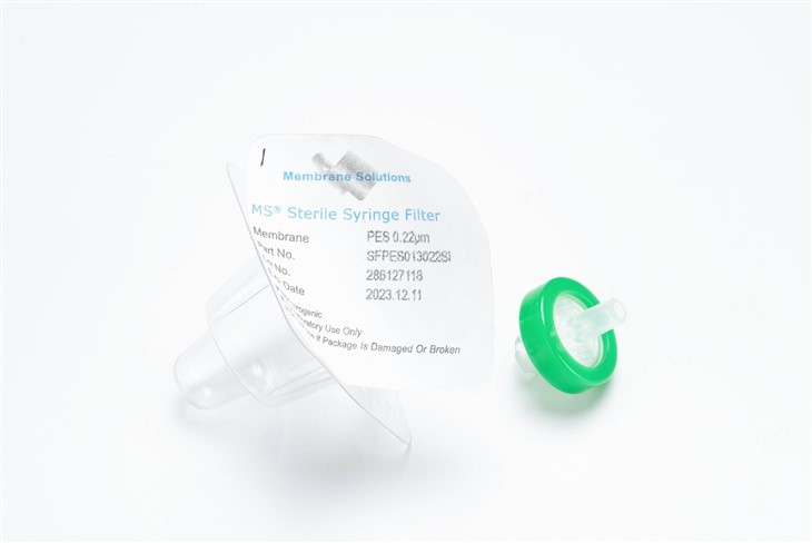 China Supplier Sterile Syringe Filters 0.22/0.45 Pore Size