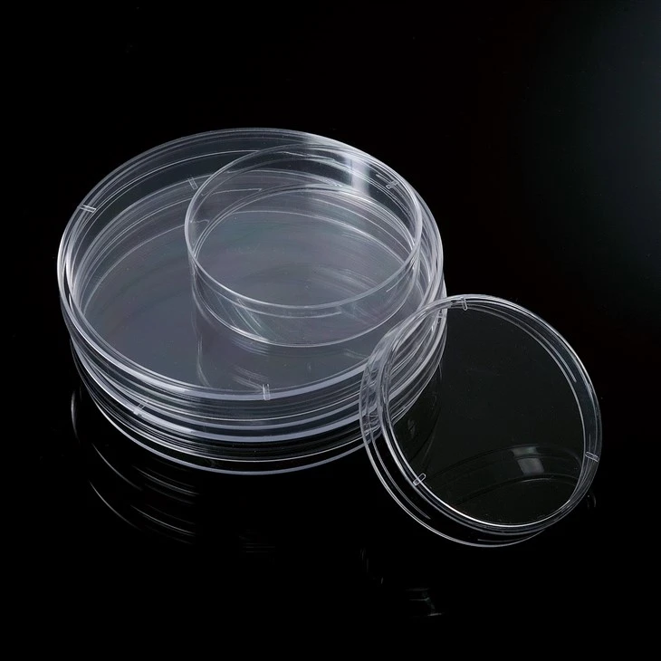 Sterili pakuotė Vienkartinė plastikinė Petri lėkštelė